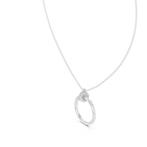 Pendentif en or jaune 14 carats avec diamant rond cultivé en laboratoire pour femme, 0,21 ct, certifié IGI |   Cadeau d'anniversaire |   Nouveau diamant cultivé - Product Image 6