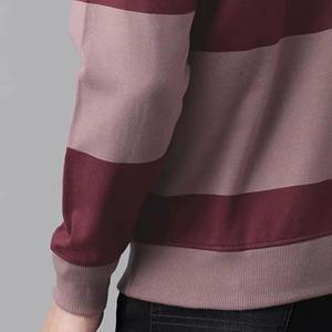 เสื้อสเวตเชิ้ตผู้ชายแบบมีแผง ผลิตตามสั่ง ผ้าฟลีซ คอกลม ขายส่ง รับผลิตเสื้อผ้าแบรนด์ส่วนตัว พร้อมโลโก้ ผู้ผลิตและผู้จัดจำหน่ายในสหรัฐอเมริกาและยุโรป - Product Image 4