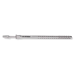 Tube d'aspiration abdominal Frazier Poole en acier inoxydable de haute qualité, manuel et amovible - Product Image 1