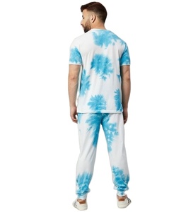 Ensemble de survêtements pour hommes 2024, personnalisés, avec cordon de serrage, confortables, respirants, écologiques, imprimés, deux pièces - Product Image 3