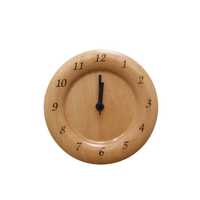 Elegante Reloj de Pared de Cuarzo de Madera, Moderno y Minimalista, Movimiento Silencioso, Diseño Único, Decoración de Lujo para Sala de Estar, Bodas, Diwali, Funciona con Batería