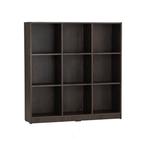 Librero Moderno de Madera con 9 Cubos, Estante de Almacenamiento, Organizador, Mueble para Sala de Estar, Dormitorio, Oficina en Casa - Product Image 1