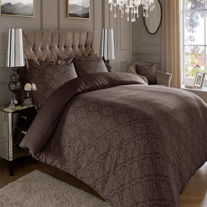 Premium 600 TC Jacquard King Size Bedsheet <b>Set</b> Waterproof Breathable Floral Luxury <b>Bedding</b> Collection - Product Image 3