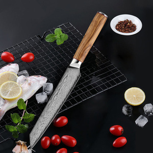Couteau de cuisine japonais VG10 en acier inoxydable de qualité supérieure, couteau de chef professionnel pour la découpe, la préparation et le hachage - Product Image 3