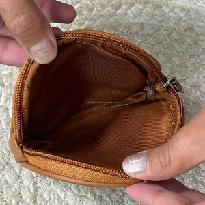 Hot Selling Zipper Coin Bag Cowhide Genuine Leather <b>Small</b> Coin <b>Purse</b> 2022 New Arrived Mini Bag Womens Change <b>Purses</b> - Product Image 6