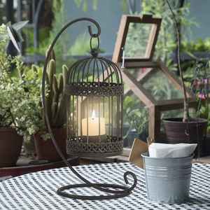 Porte-bougies en fer doré antique, style vintage, supports décoratifs pour bougies, pour la décoration de table à la maison - Product Image 5