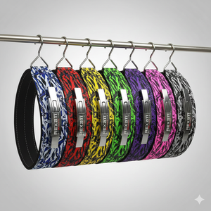 Cinturón de Soporte Lumbar Rexfit Sports Gym, Ajustable, Antideslizante, Unisex, de Cuero Vacuno, para Levantamiento de Pesas, Fisicoculturismo y Entrenamiento - Product Image 4