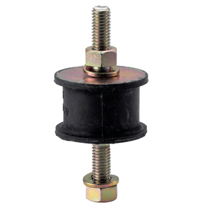 Isolateur de vibrations rond TRUSCO TA501, amortisseur en caoutchouc, fixation M5 à double boulon, charge maximale 88N, fabriqué au Japon - Product Image 1