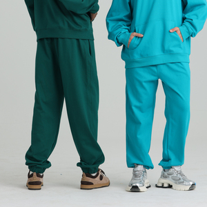 กางเกงวอร์มลำลองเอวกลางคุณภาพสูงสำหรับผู้ชายปี 2026 พร้อมกระเป๋า โลโก้สั่งทำได้ ผ้าเทอร์รี่เนื้อหนัก 100% ผ้าฝ้าย สำหรับผู้ชาย - Product Image 6