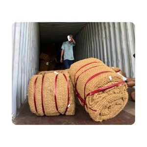 Tapis en fibre de coco 2026 très demandé pour sols de garage et d'atelier, 100% bois naturel, pur, sûr, qualité industrielle, robuste, taille S - Product Image 2