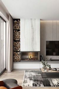 Revêtements muraux décoratifs intérieurs en pierre naturelle de haute qualité, feuilles de placage en ardoise flexible de 1 à 1,5 cm d'épaisseur, forme bloc, CE - Product Image 6