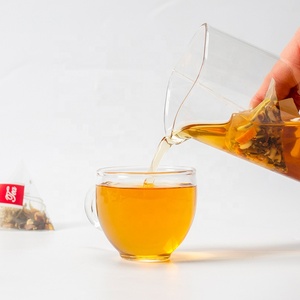 15 Sachets de Thé Pyramidaux aux Herbes 3g – Feuille de Molène, Ginseng, Baies de <span class=keywords><strong>Sureau</strong></span>, Gingembre, Thym – Nettoyage Pulmonaire et Soutien à la Santé – Certifié HACCP – OEM TOP - Product Image 4