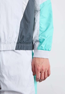 Custom Zipper Patchwork Color Nylon Windbreaker <b>Tracksuit</b> High Quality <b>Waterproof</b> <b>Tracksuit</b> Mesh Lining Sports Joggers <b>Tracksuit</b> - Product Image 6
