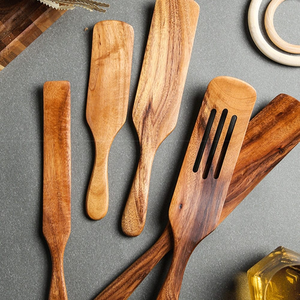 Elegant Handmade Wooden Spatula Spoon <b>Set</b> For Kitchen <b>bakeware</b> & cook Ware Spatula Spoon With Long Handle In Wholesale - Product Image 5