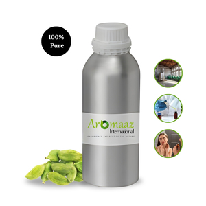 Aceite Esencial de Cardamomo Aromaaz International 100% Puro Prensado en Frío con Aroma Herbal Especiado para Todo Tipo de Piel - Product Image 3
