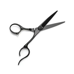 Tijeras profesionales para entresacar el cabello, 28 dientes, punta afilada, acero inoxidable, ligeras, reutilizables, mango largo, para diestros - Product Image 2