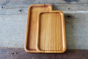 Plateau de rangement en bois rectangulaire avec couvercle, finition vernie, design classique, passe au lave-vaisselle, multifonctionnel pour la cuisine et le salon - Product Image 2