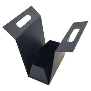 Boîte cadeau pour biscuits et pâtisseries avec fenêtre, papier kraft de qualité alimentaire haut de gamme, laminage mat et doublure en éponge, personnalisable pour les boulangeries - Product Image 3