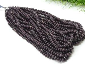 ลูกปัดสีม่วงซูกิไลต์ ผิวเรียบด้าน ขัดเงา รูปทรงกลม ขนาด 16 นิ้ว ขายส่ง วัสดุใหม่มาถึง หินธรรมชาติ - Product Image 5