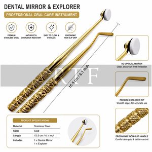 Outil de remplissage en résine composite OptraSculpt réutilisable, instrument de moulage en acier inoxydable pour la restauration dentaire - Product Image 5
