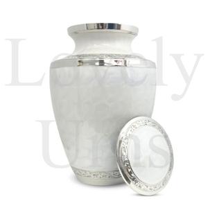 Urna de Aluminio Thera Royal, Elegante Recipiente para Cremación, Recuerdo Conmemorativo, Decoración para el Hogar, Accesorios Funerarios, Duradera y Ligera - Product Image 3