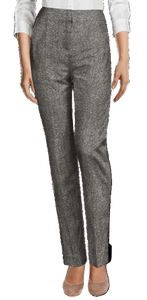 Pantalón de Vestir Ligero de Lona 100% Algodón, Transpirable, Casual, Estampado, Venta al por Mayor OEM, la Mejor Calidad 2023, para Oficina y Trabajo - Product Image 4