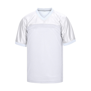 Último Modelo de Camiseta de Fútbol Americano, Sublimación Personalizada de Alta Calidad, Transpirable, Manga Corta - Product Image 1