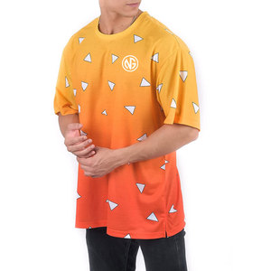 T-shirt surdimensionné en coton tricoté 100 % personnalisé pour homme, nouvelle arrivée, poids lourd 300 g, respirant, séchage rapide - Product Image 1