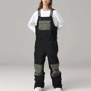 Pantalon de ski unisexe imperméable, salopette de ski et snowboard d'hiver, salopette de ski d'extérieur imperméable, pantalon de neige pour homme - Product Image 1