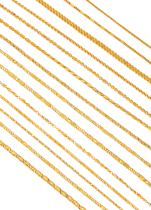 Chaîne en or massif 22 carats |   Chaîne en or traditionnelle indienne |   Bijoux en or 916 marqués pour hommes et femmes | - Product Image 4