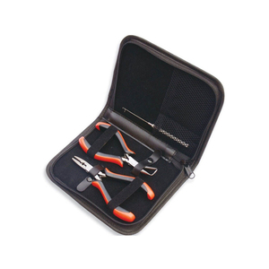 Kaamir Instruments KI-HET-15 Premium Deluxe Eco-Friendly Silicone Lined <b>Micro</b> Ring Kit Professional Tool Set for Hair <b>Extensions</b> - Product Image 1