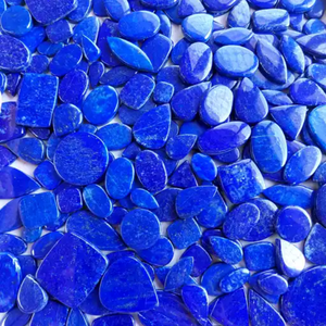 Cabujones de Piedra Lapislázuli Natural Genuina |   Azul Real Pulido a Mano |   Formas Mixtas de 25-30 mm |   100g de Suministros para la Fabricación de Joyas - Product Image 2