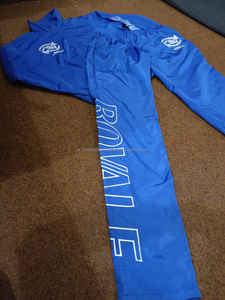 Vêtements de sport en nylon personnalisés pour hommes, survêtements, veste zippée, ensemble de jogging, survêtement brodé en blocs de couleurs, coupe-vent, sueur - Product Image 5