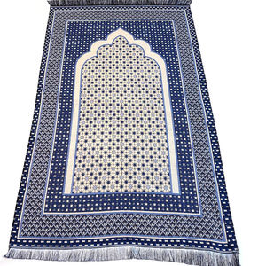 Alfombras de Oración Musulmanas de Nuevo Diseño al por Mayor, Hechas a Máquina con Cuentas, Antideslizantes, de Alta Calidad, Cómodas y Suaves para el Hogar - Product Image 1