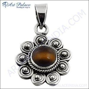 จี้เงิน925จี้ตาเสือจี้พลอยชาติพันธุ์ - Product Image 3