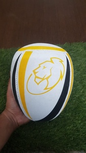 Pelota de Rugby para mejorar la agilidad, la velocidad y la coordinación, el mejor logotipo personalizado, pelota de rugby, habilidad individual, desata el potencial Solo - Product Image 2