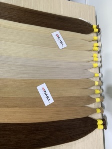 Extensiones de Cabello Virgen Vietnamita Súper Doble Trama, Colores de Moda, Estilos Lisos Naturales, 50 cm, 60 cm, 100 Gramos - Product Image 6