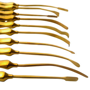 WORLD PRECISION SURGICAL Juego de Elevadores Quirúrgicos para Cuero Cabelludo, 10 Piezas, Acero Inoxidable, Reutilizables, Instrumento Manual para Cirugía Plástica y ORL, CE - Product Image 2