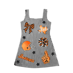 Vestido Midi Elegante de Verano para Mujer, Casual, Ecológico, Transpirable, 100% Algodón, con Lentejuelas en la Parte Delantera, Color Sólido Natural - Product Image 4