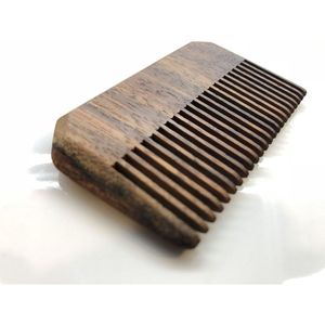 Peigne à dents larges antistatique naturel RR ENTERPRISES pour cheveux épais et bouclés, fabriqué à la main en bambou et en bois, artisanat indien - Product Image 4