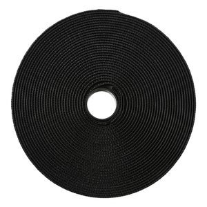 Attaches-câbles réglables de 393,7 pouces avec 50 boucles métalliques, sangles Velcro réutilisables, longueur découpable, accessoire de gestion des câbles - Product Image 4
