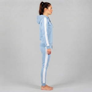 Survêtement décontracté uni pour femme, survêtement oversize avec logo pour femme, ensemble deux pièces pour l'entraînement et le jogging - Product Image 2