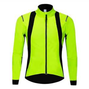 Chaqueta de Ciclismo de Manga Larga para Hombre, Cortavientos, Transpirable, 100% Poliéster, Ropa de Ciclismo OEM - Product Image 3