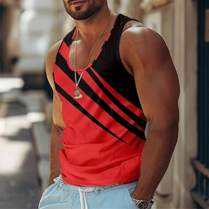 Men Sleeveless Tank Top Summer Casual Soft Cotton Tshirt Washed Gym <b>Vest</b> Activewear Lightweight Breathable Fitness Wear - Product Image 4