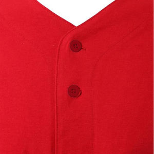 เสื้อเบสบอล ระบายอากาศได้ดี ผลิตจากโพลีเอสเตอร์แบบอินเตอร์ล็อค ดีไซน์ทันสมัยแบบอสมมาตร เหมาะสำหรับสร้างเอกลักษณ์ทีมยุคใหม่ - Product Image 5