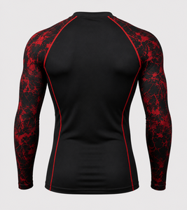 Camiseta de Compresión de Manga Larga Personalizada para Hombre, Ropa Deportiva para Guardias de Seguridad y Entrenamiento Físico con Diseño Sublimado - Product Image 2
