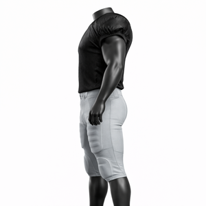 Custom American Football Practice Uniform Wholesale Mesh Jersey Padded Pants Training Sports Wear OEM Bulk - Product Image 5