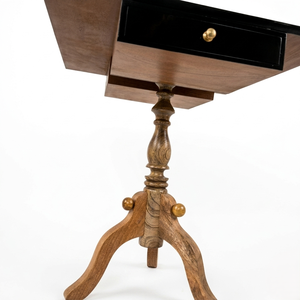 Luxury Wooden <b>Chess</b> <b>Table</b> Set with Storage Drawer Premium Black and White <b>Chess</b> <b>Board</b> Furniture for Home Game Room Office Decor - Product Image 5