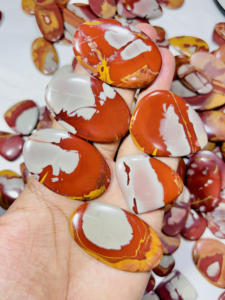 Hermosa Noreen Jasper Cabochon Piedra preciosa natural en forma y tamaño de mezcla para decoraciones del hogar Opciones de compra a granel al por mayor - Product Image 2