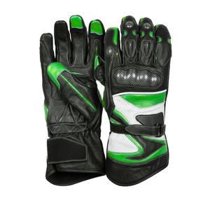 ถุงมือขี่มอเตอร์ไซค์หนังสีดำสำหรับผู้ชาย สำหรับฤดูหนาว ระบายอากาศได้ดี กันน้ำ รองรับหน้าจอสัมผัส เหมาะสำหรับขี่จักรยานและแข่งรถกลางแจ้ง - Product Image 1